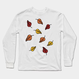 Fall Leaves Long Sleeve T-Shirt